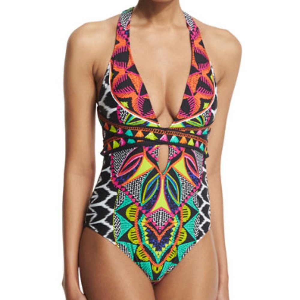 Trina Turk Africana one-piece Brand New in size 12